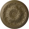 Ekena Millwork Damon Ceiling Medallion (Fits Canopies up to 3 3/8"), Hand-Painted Mississippi Mud, 20"OD x 1 1/2"P CM20DAMMF - alternate 1